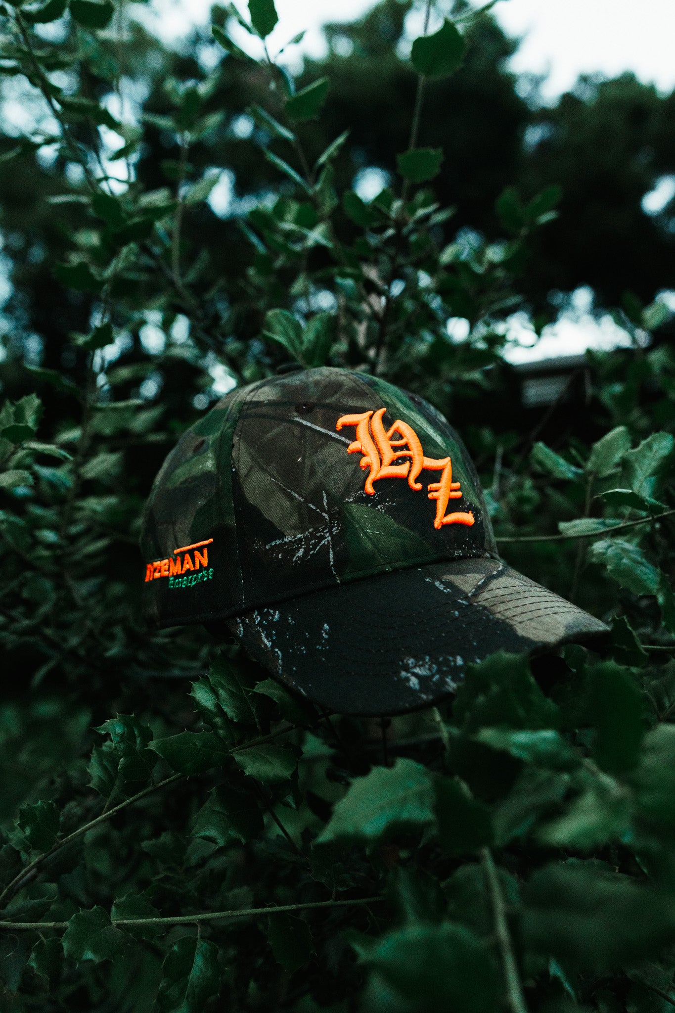Hyzeman Enterprise Camo Hat