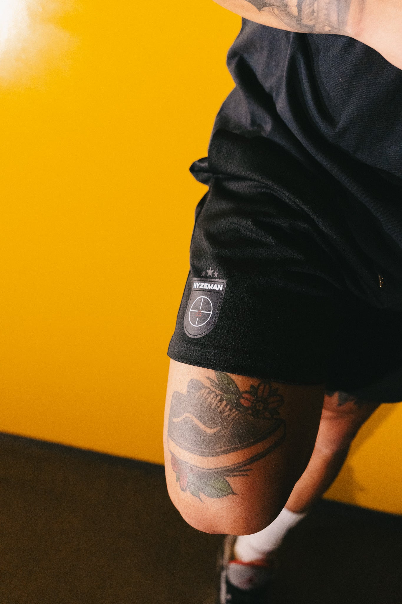 The Target Mesh Shorts – Black