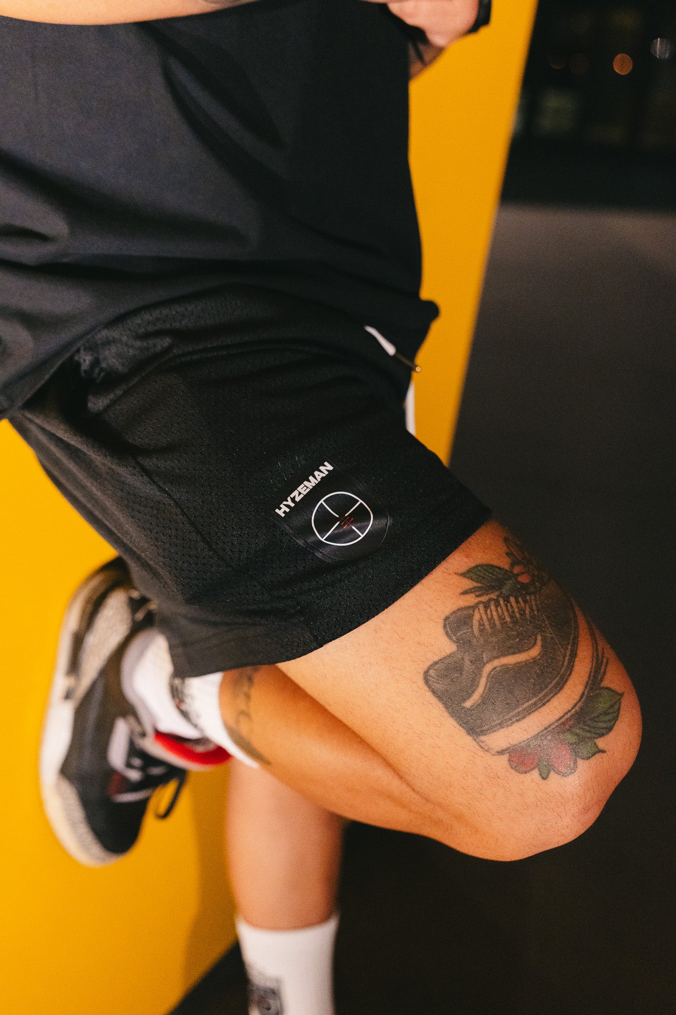 The Target Mesh Shorts – Black