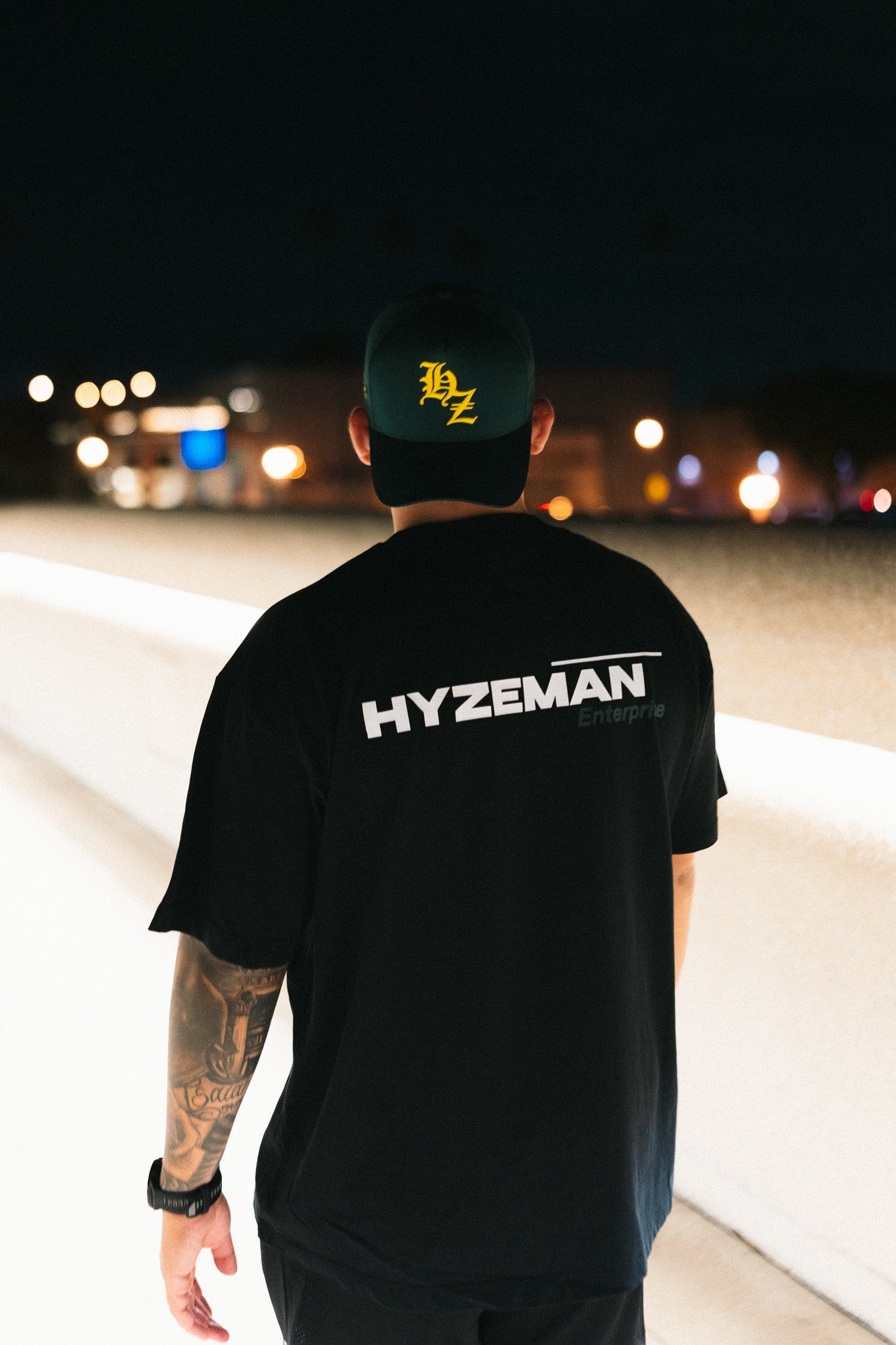 The Red X Tee – Black