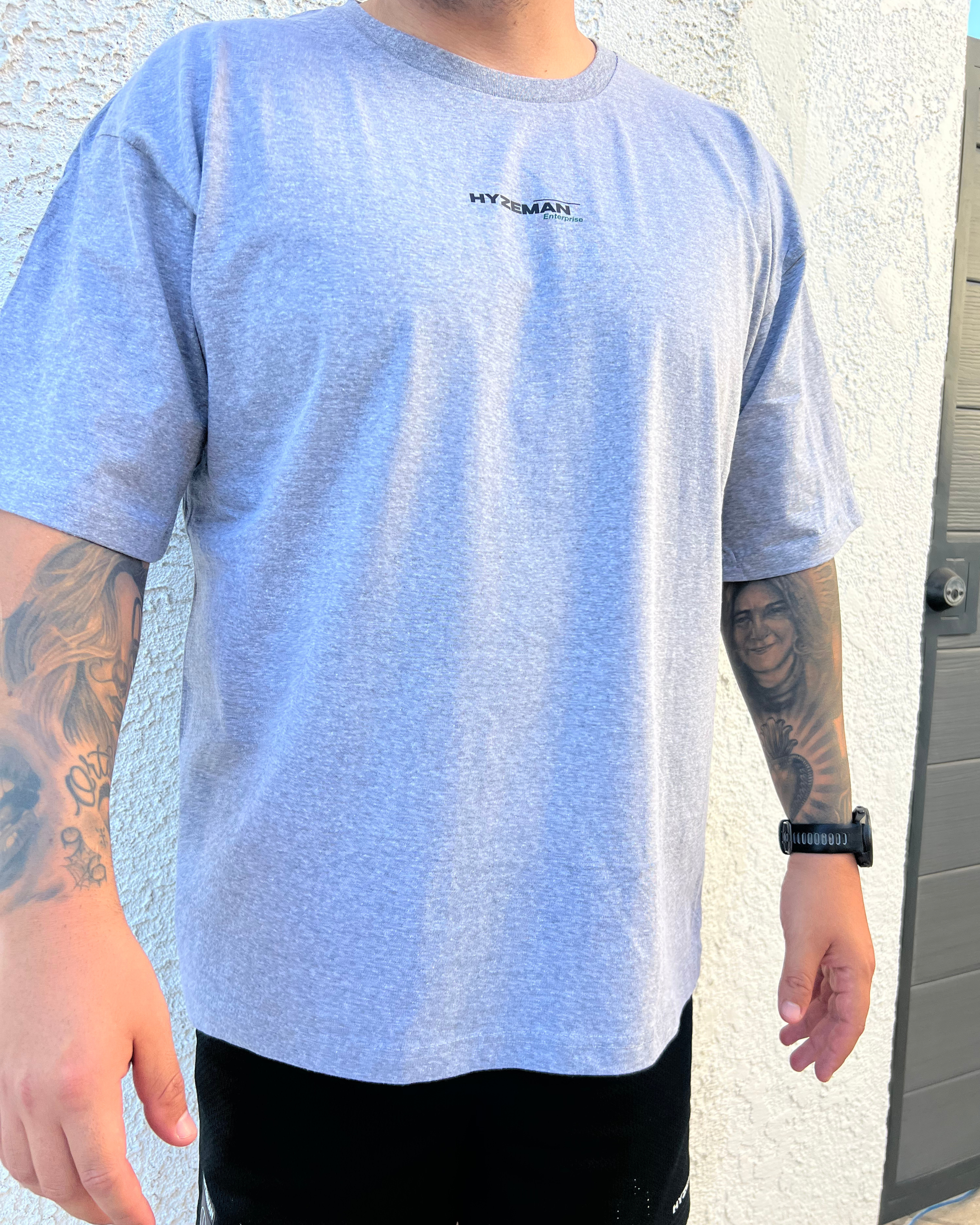 The Standard Tee – Heather Grey